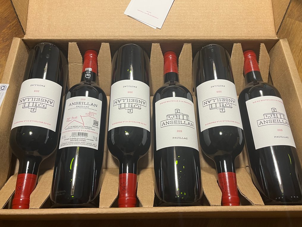 2019 Anseillan - Pauillac - 6 Bottles (0.75L) #1.0