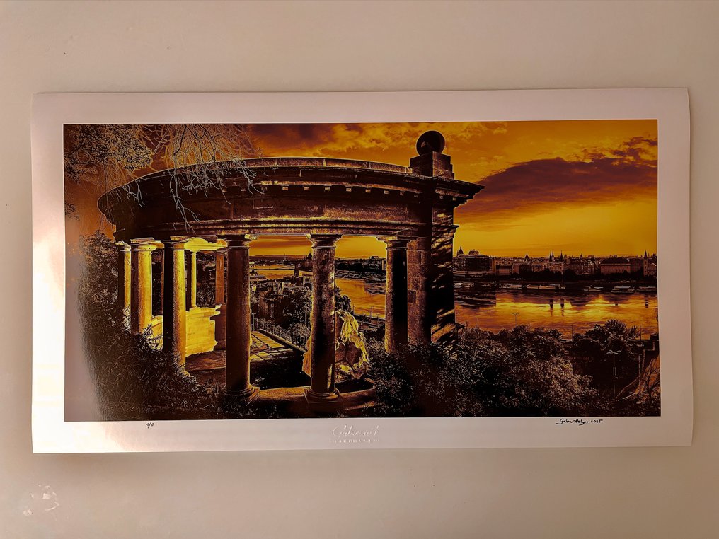 Gabor Helyes - Gellert Colonnade, Budapest No.5472GB #3.2