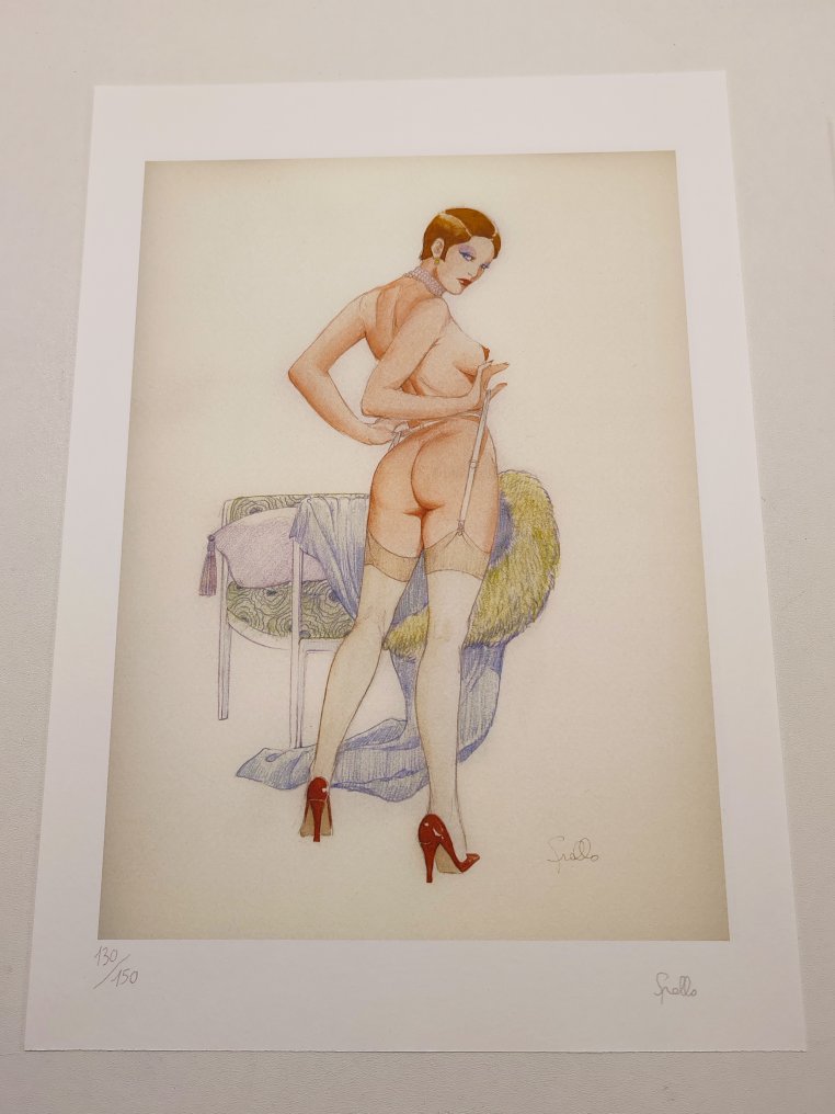 Frollo, Leone - 2 Giclée - Pin Up - 130/150 - Firmata - 2007 #1.0