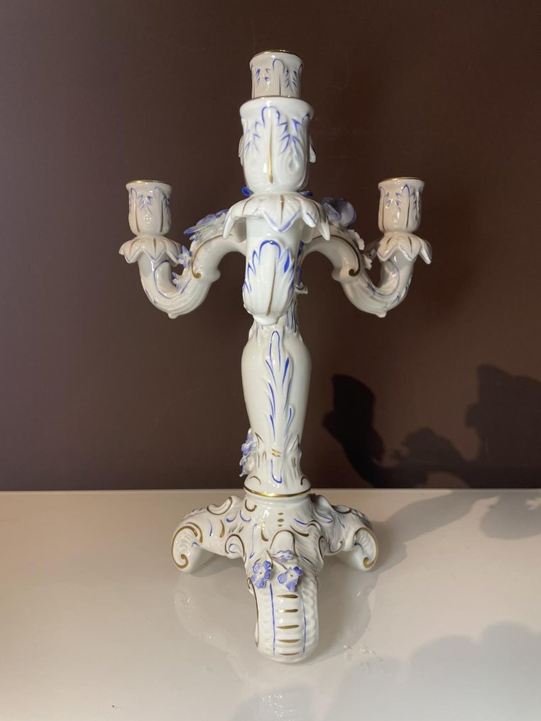 Capodimonte - Candelabrum - Kerámia - Elegáns #3.2