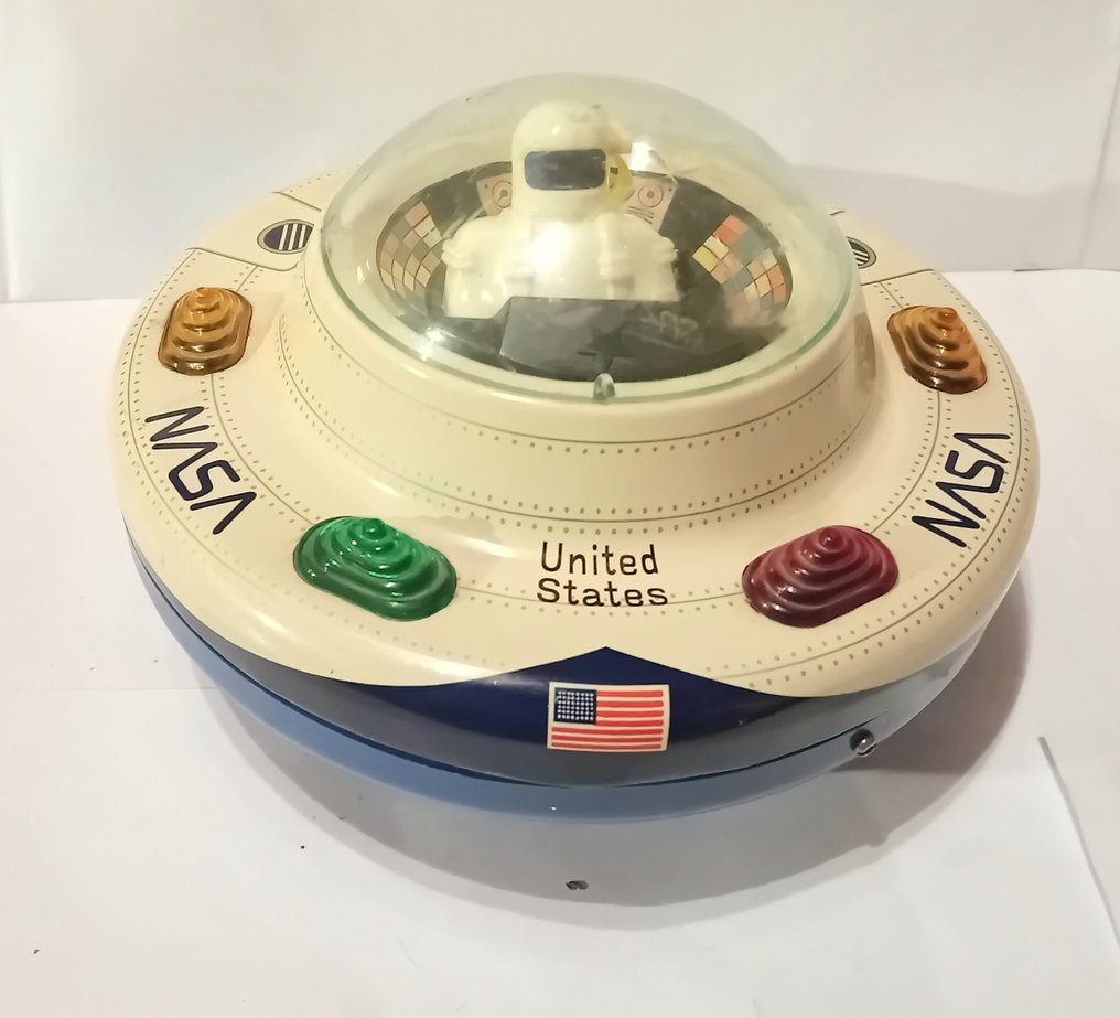 Masudaya(增田屋) - 玩具火箭 Disco Space Ranger 'Nasa' Flying Saucer. (No.3) - 1970-1980 - 日本 #1.0