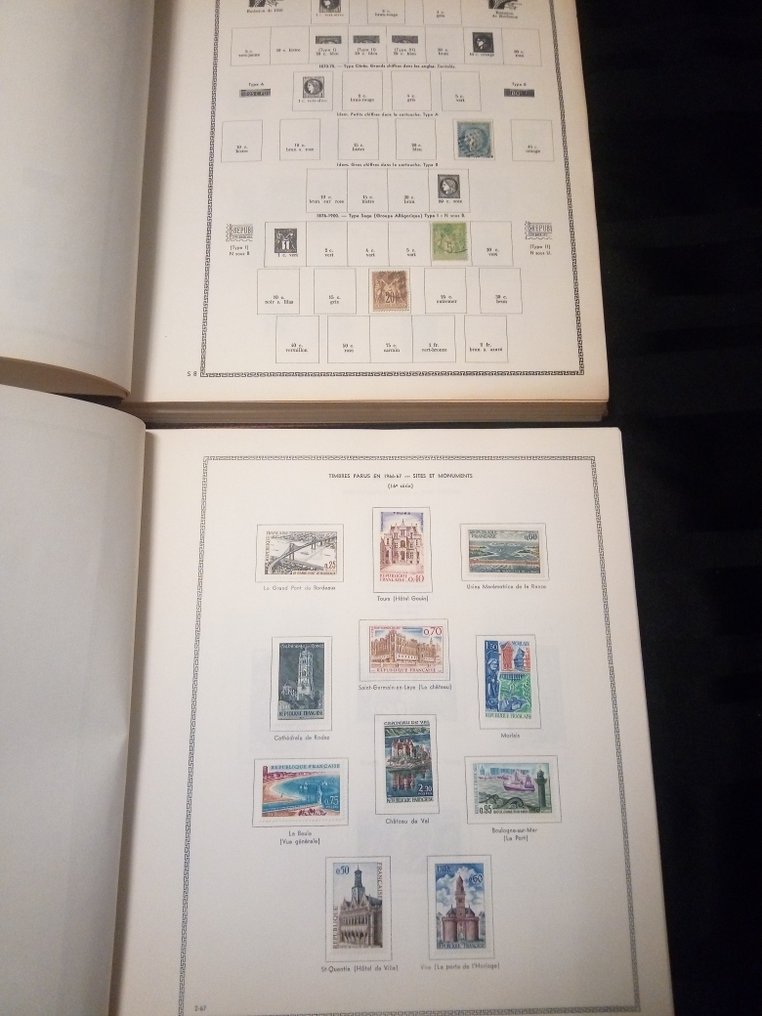 法國 1870/1977 - 法国1870年至1977年的唱片专辑音色。 - Yvert et Tellier 2025 #2.1