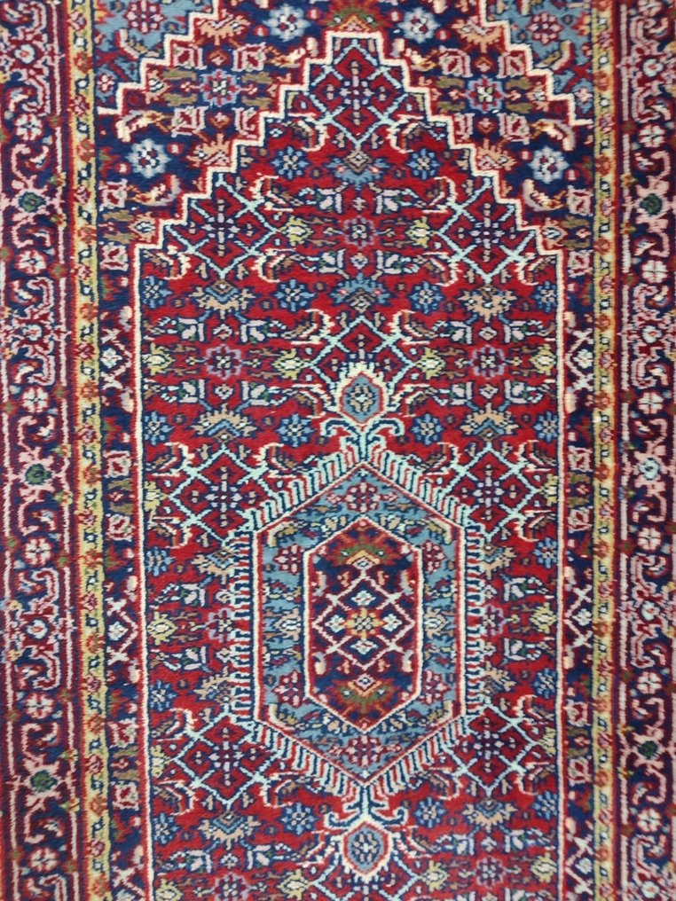 Bidjar - Runner - 3.2 m - 0.82 m - Herati Runner Medaillon! #1.0