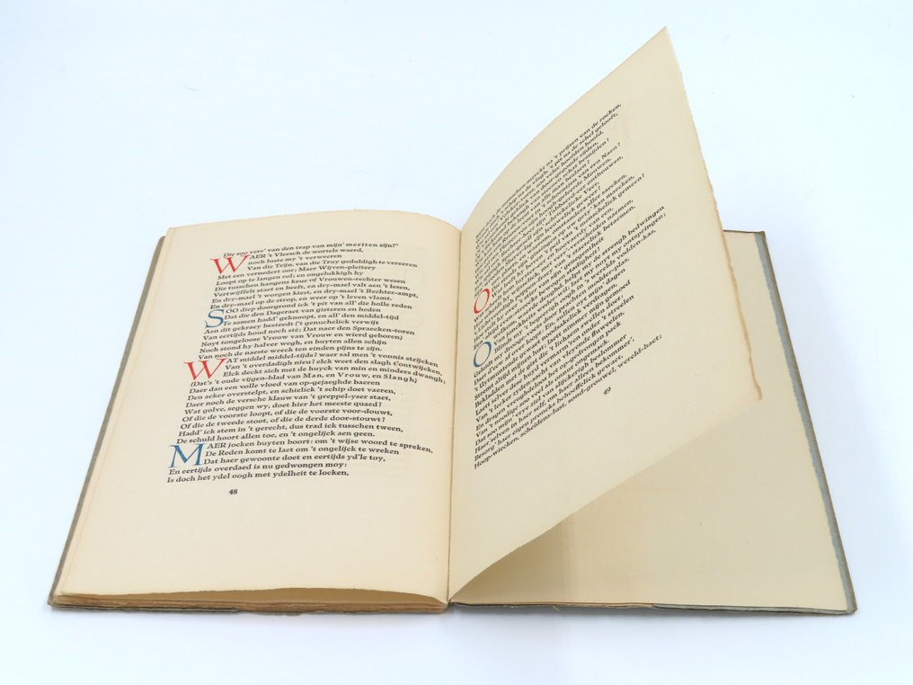 Constantin Huygens - 't Voor-hout & 't Kostelick Mal [met bijzondere provenance] - 1927 #3.2