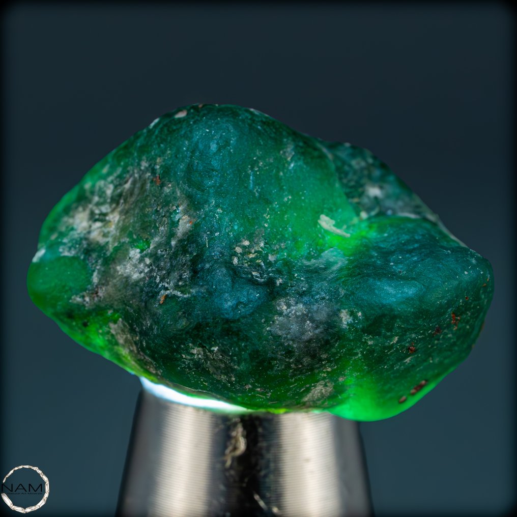 Natural emerald raw crystal with exceptional color intensity - 46.45 ct- 9.29 g #3.2