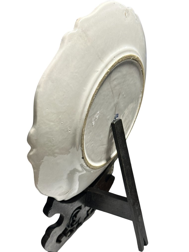 盘子 (2) - 陶器 - 19世纪带有垂饰的盘子 #4.3