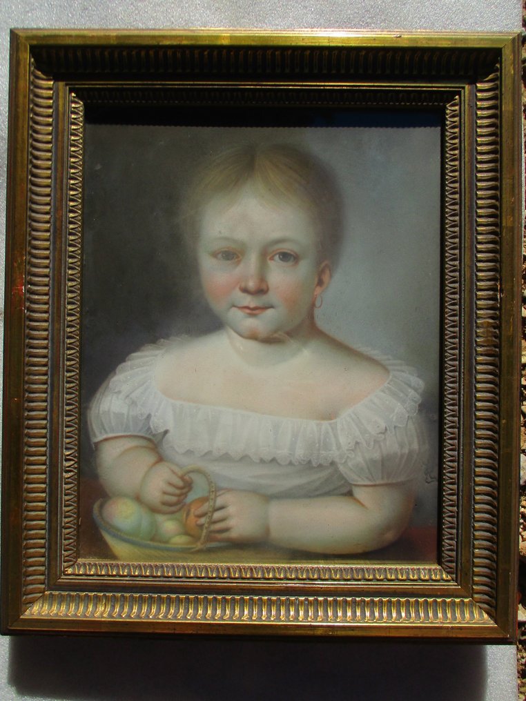 Ecole Française début XIX - Portrait d'enfant #1.0