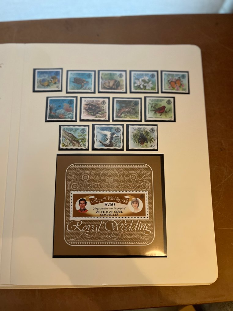 Seychellen Zil Eloigne Jesel 1980/1991 - Michel 1 to 194 Complete. #4.3