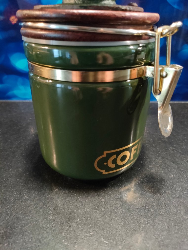 London Pottery - David Birch - 咖啡研磨机 - 陶瓷, 木, 金属, 来源 #4.3