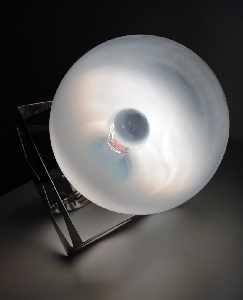 Table lamp - artisan glass - Space Age style #4.3