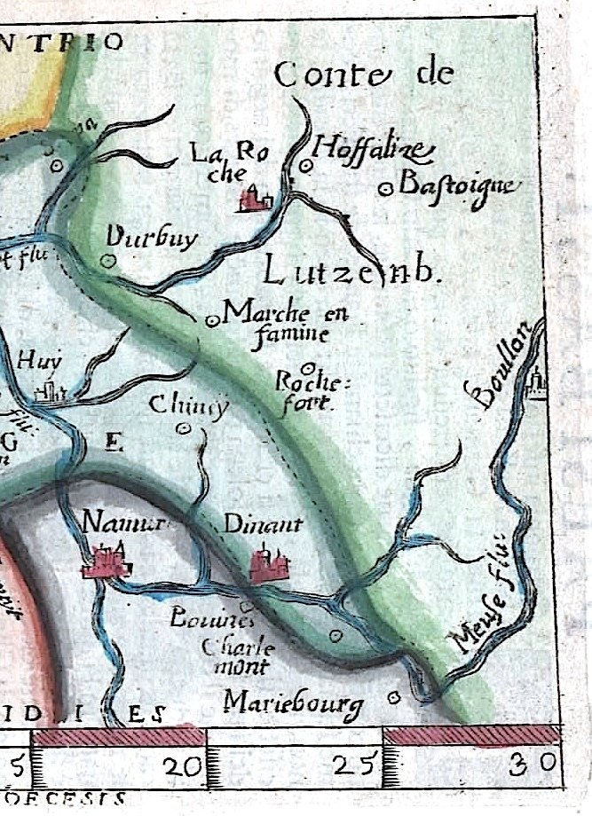 Βέλγιο - Ουαλωνία; Ortelius / Turrini - Leodiensis dioecesis - 1655 #2.1