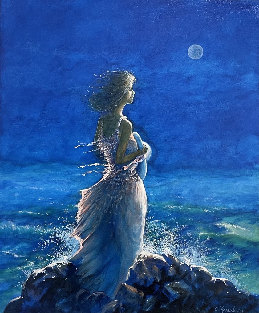 Claudio Rossato - Luna blu 01 #1.0