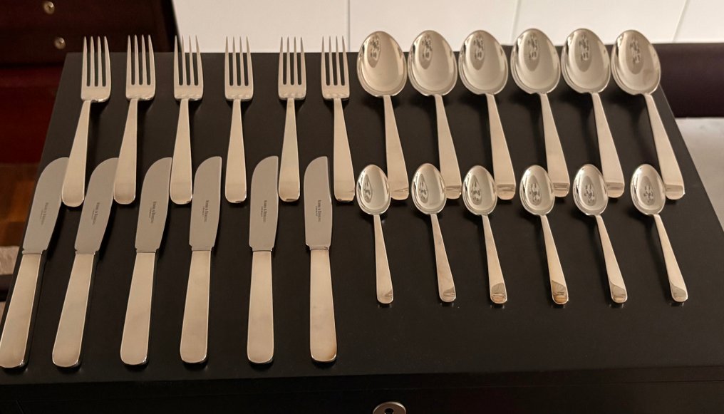 Robbe & Berking - Servizio di posate (24) - .925 argento - Modello: Alta Sterling #2.1