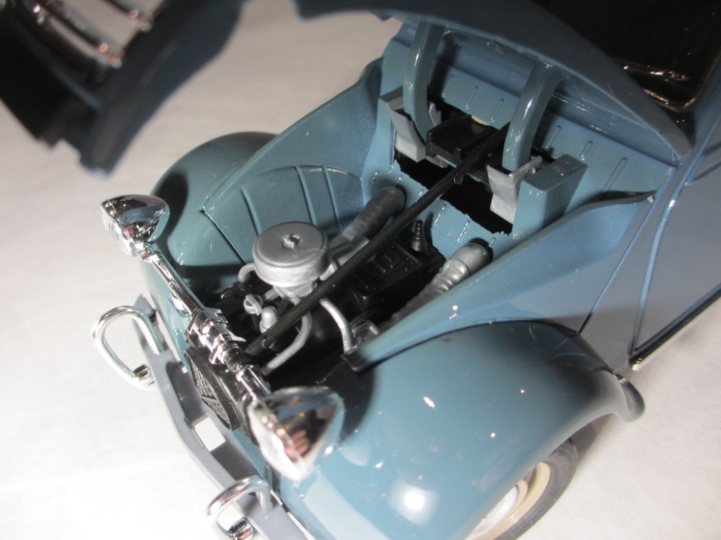 Solido 1:17 - 模型汽车 - Citroen 2 CV - Solido的非常古老且罕见的车辆，已经在市场上售罄很长时间了。 #4.3