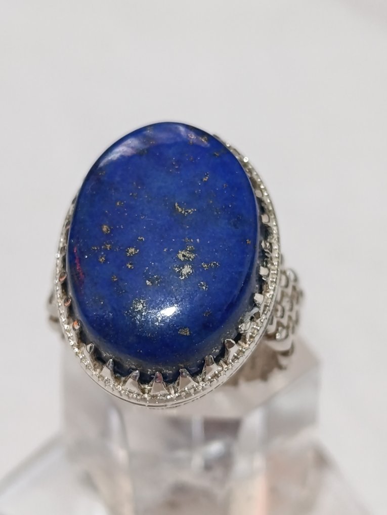 Lapis lazuli - Sølv - Ring #3.2