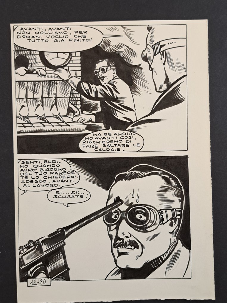 Magnus & Bunker - 2 Original page - Kriminal - Un Crimine Impossibile "Un prezioso Souvenir" #1.0