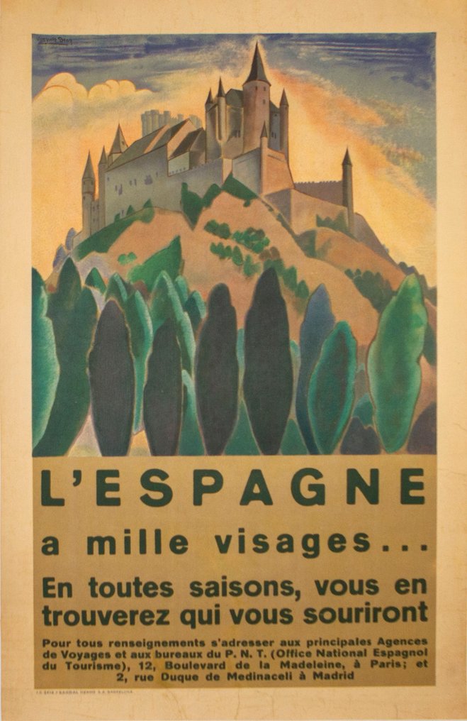 Vazquez Díaz - L´Espagne - 1920-luku #1.0