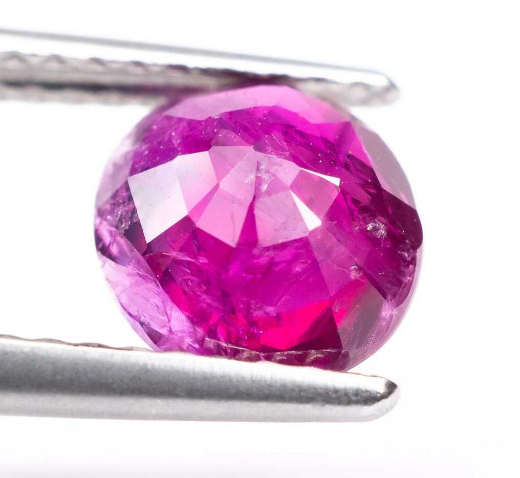 Ingen reservasjonspris Rubin - 1.76 ct - Lotus Gemologi - Intense Red (Burma) #3.2