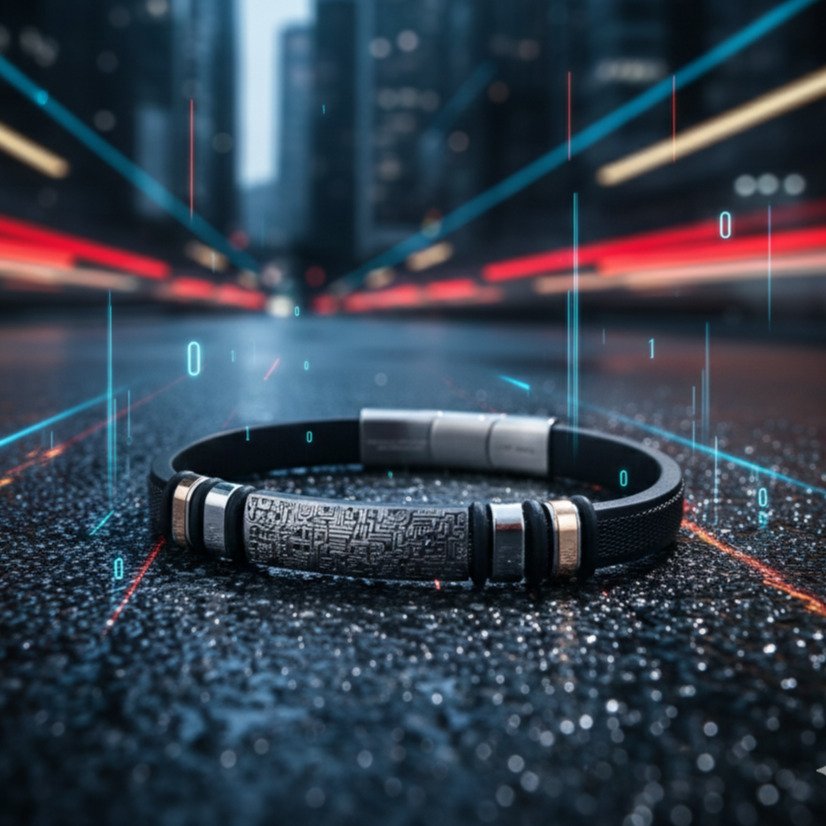 Other brand - 18 καράτια - Χάλυβας, Ροζ χρυσό - Βραχιόλι #1.0