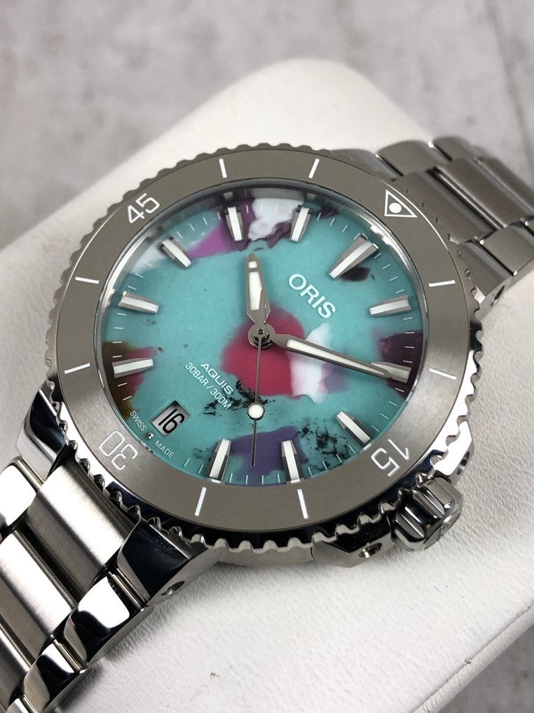 Oris - Aquis Date Upcycle Automatic - 01 733 7770 4150-Set - Unisex - 2020+  #1.0