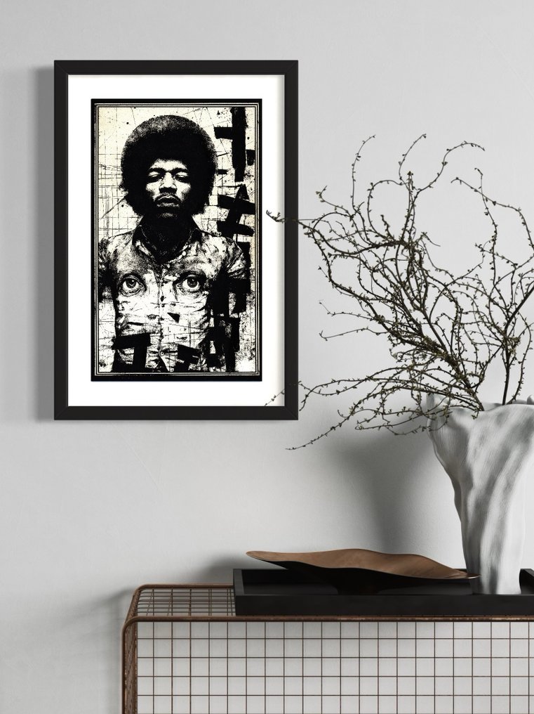 Æ (XX-XXI) - (Set of 3) – Jimi Hendrix | Limited Hand Painted Editions by Æ #2.1