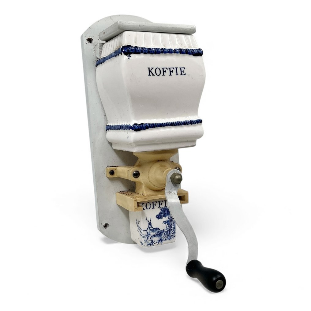 Μύλος καφέ - Ξύλο, Μέταλλο, Πήλινο, Πλαστικό - Wand μηχανή καφέ Art-deco #1.0