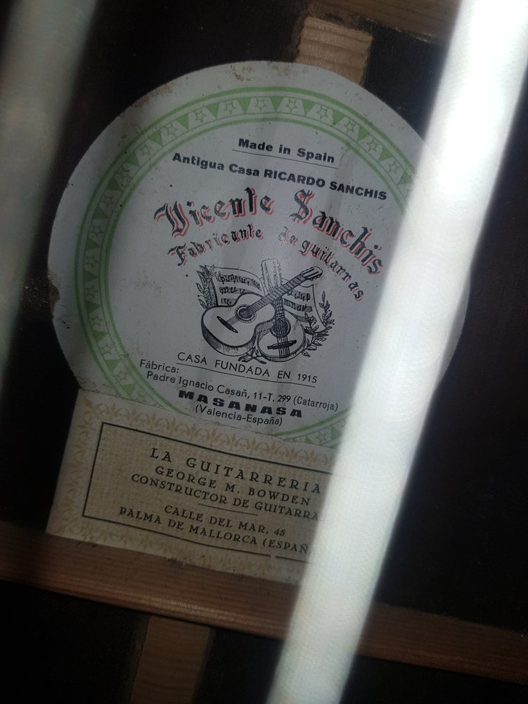 Vicente Sanchís -  - Classical guitar - Spain #2.1