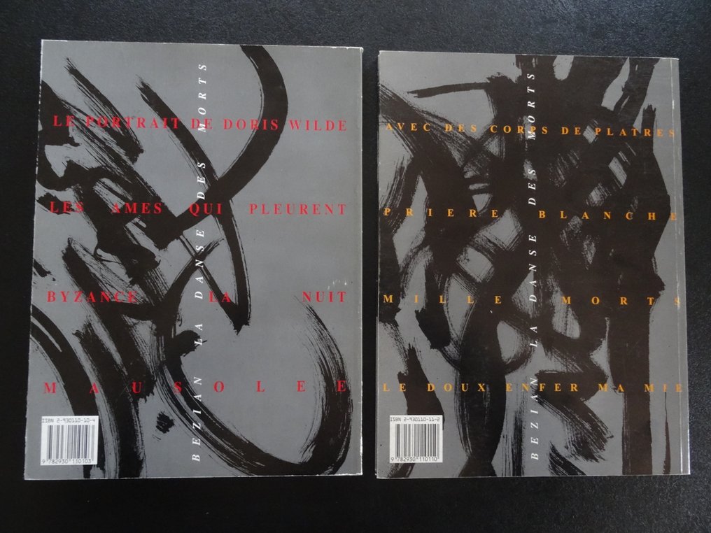 La Danse des morts T1 + T2 + dédicace + ex-libris - Série complète - 2x B - 2 Album - First edition - 1994/1995 #2.1