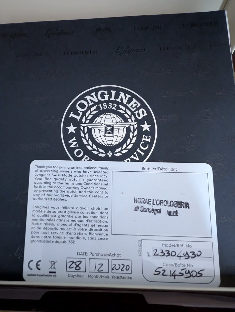 Longines - Heritage Classic - Tuxedo - L2.330.4.93.0 - Uomo - 2020+  #4.3