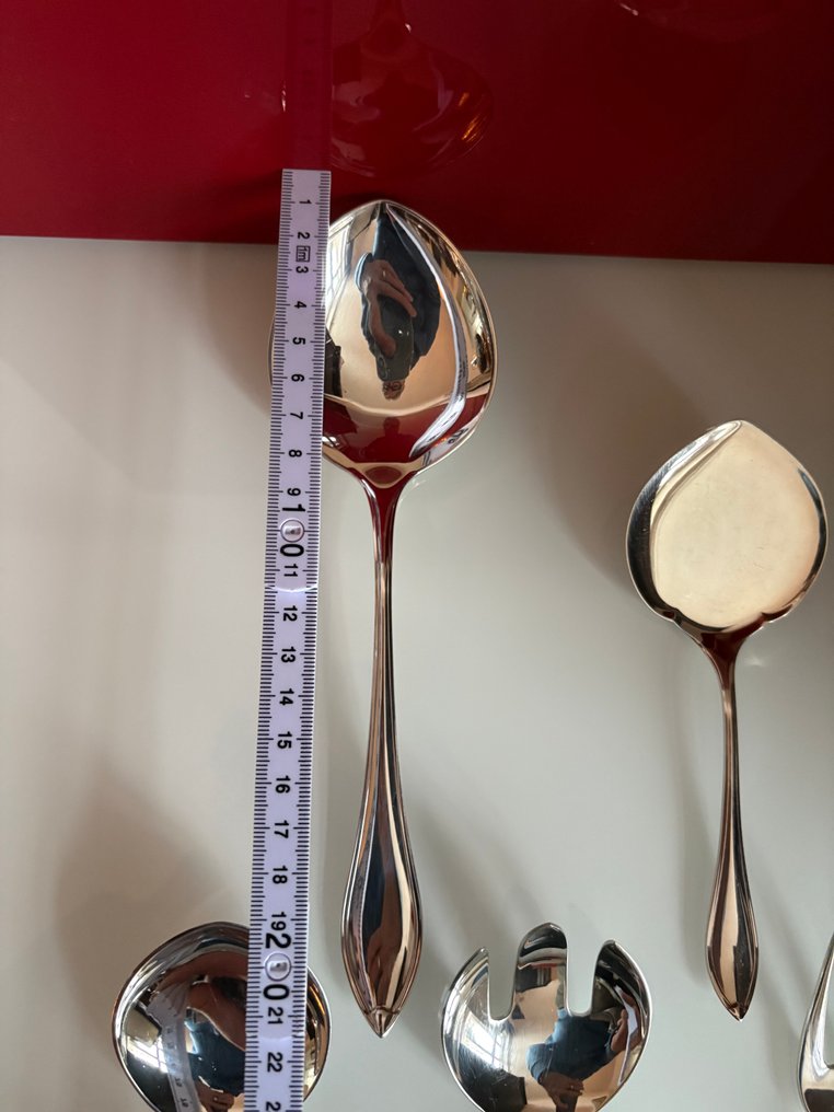 Servizio di posate (5) - .800 argento - Robbe & Berking «Navette» #1.0