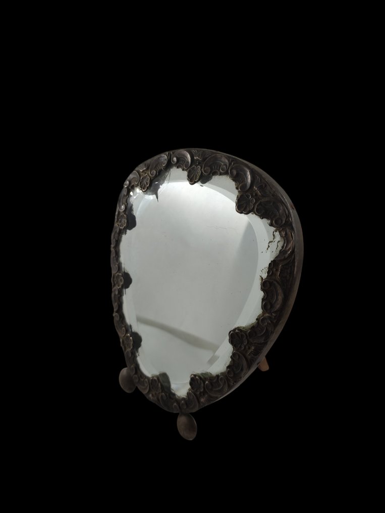 Specchio  - Argento - Specchio da tavolo argento #1.0