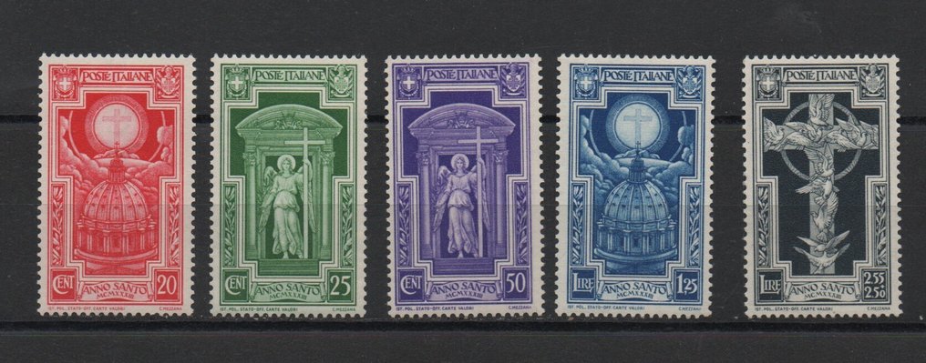 意大利 1932/1946 - 4个王国时期(1932-1941)的完整系列,以及一个共和国系列(1946)。 - Sassone A26/31 S68 S1512 S98 S131 #2.1