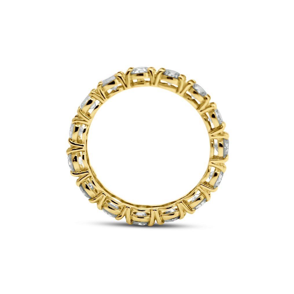 沒有保留價 - 戒指 - 14 克拉 黃金 - 2.00ct. tw. 鉆石 (天然) - D-J color #3.2