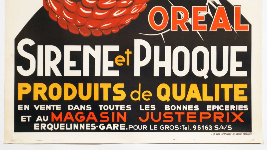 P. Scheiurller - Goutez Les cafes Oreal: Sirène et Phoque - 1930s #4.3