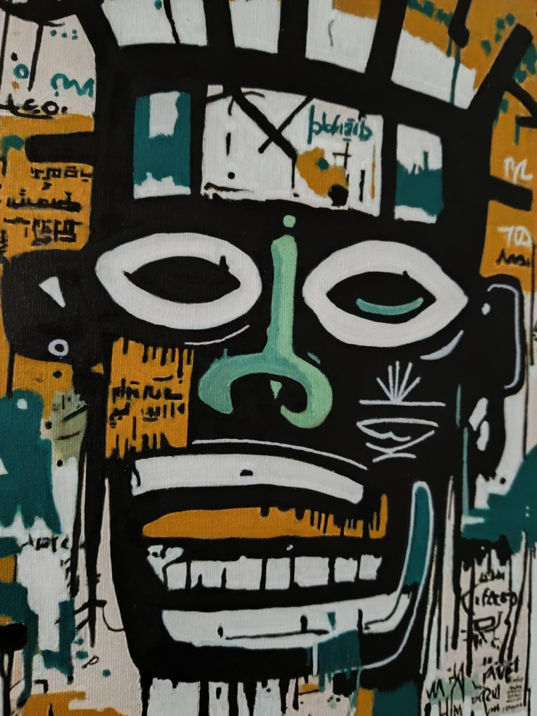 Le Viro (1983) - African Oracle (Original Artwork on canvas) #3.2