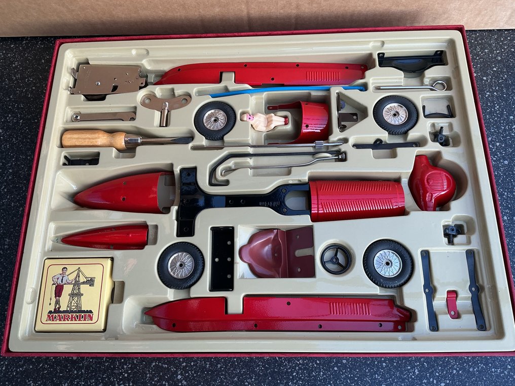 Märklin - Auto-Baukasten 1076 - Auto a carica manuale - Germania #3.2