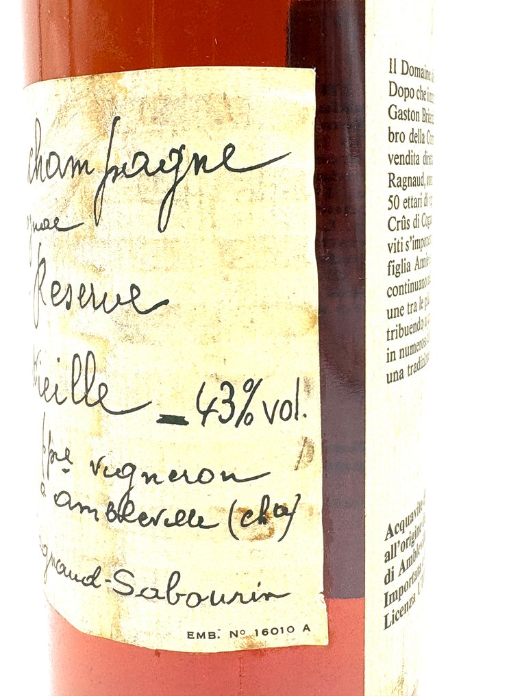 Ragnaud-Sabourin - Grande Réserve Fontvieille  - b. Anni ‘80 - 70cl #2.1