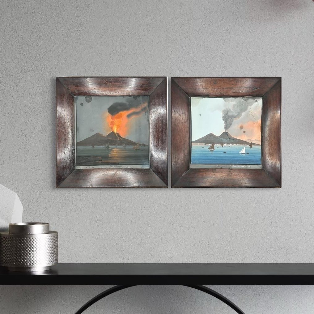 義大利學派 (XIX) - Eruzione del Vesuvio #2.1