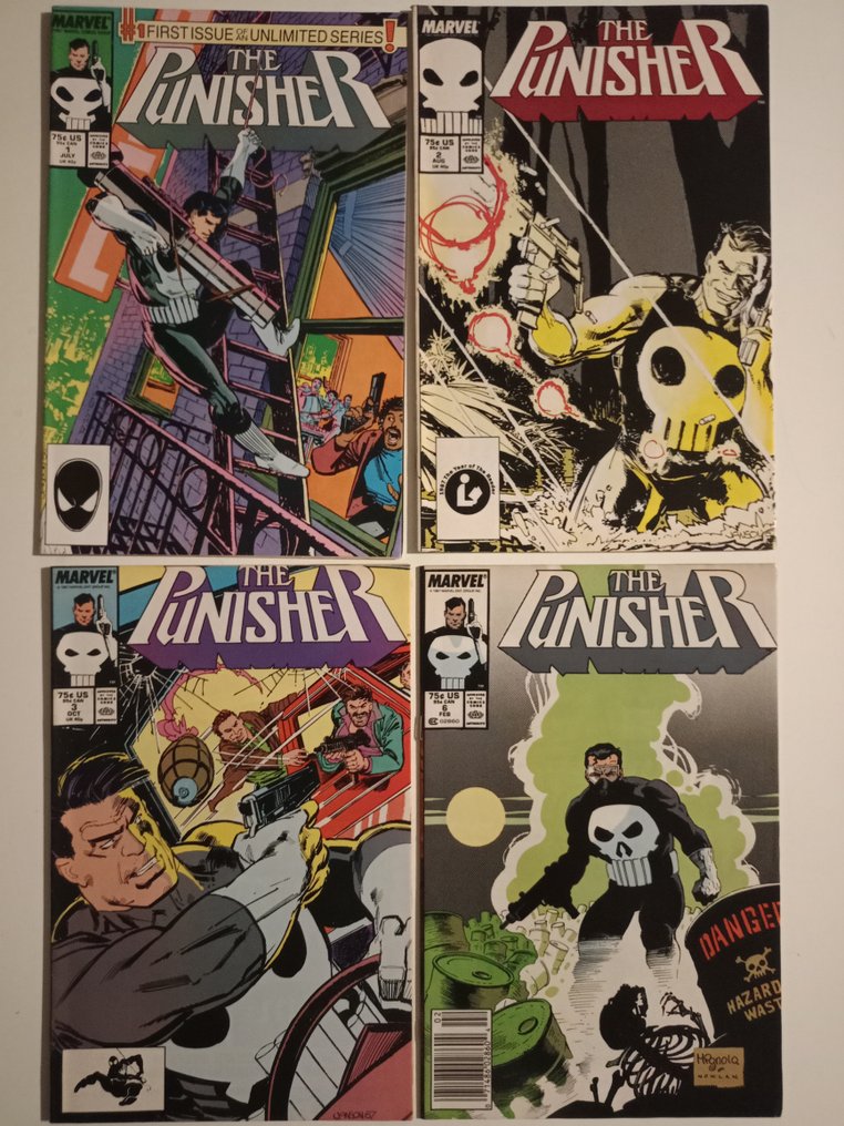 The Punisher varie - The Punisher - lotto - 11 Comic book collection - Various editions - 1987/1995 #1.0