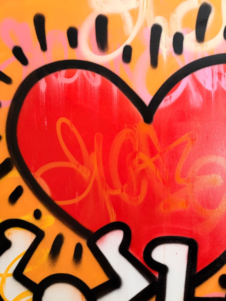 Gunnar Zyl - Heart / Keith Haring & Zyl XXL #4.3