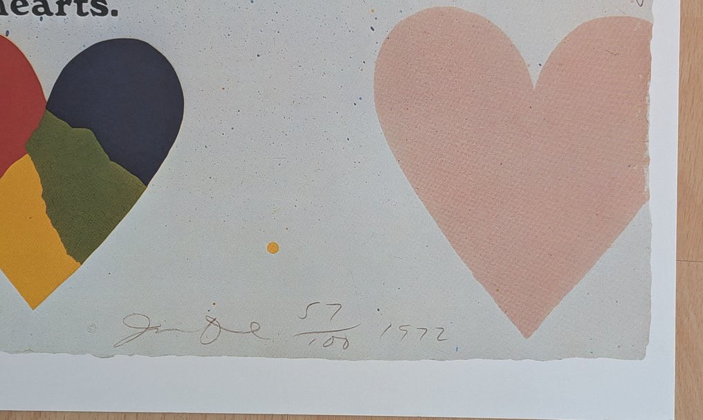 Jim Dine (1935) - The World (for Anne Waldman) #2.1