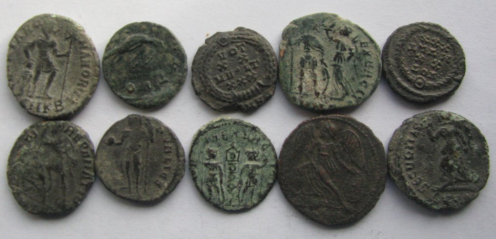 Római Birodalom, Római Birodalom (tartomány) Lot of 8 Æ coins 2nd-3rd century AD (Nincs minimálár) #1.0