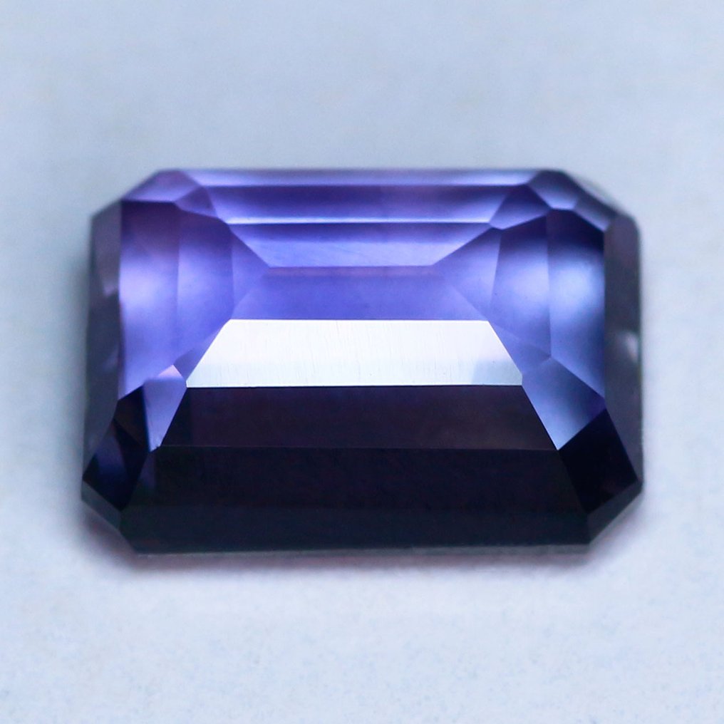 Zonder Minimumprijs - 1 pcs Paars, Violet Tanzaniet - 2.51 ct - nternational Colored Gemstone Association (ICA GemLab) - AAA fijne snede zonder verwarming #1.0