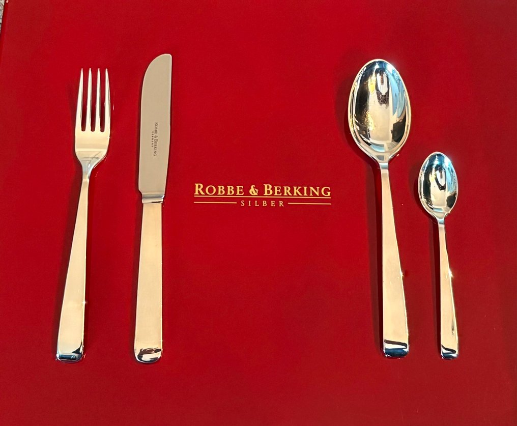 Robbe & Berking - Servizio di posate (24) - .925 argento - Modello: Alta Sterling #1.0