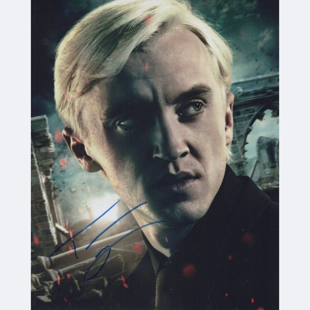 Harry Potter - Signed by Tom Felton (Draco Malfoy) #1.0