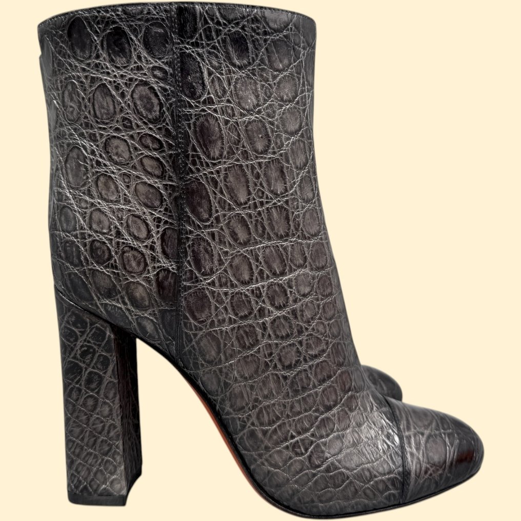 Santoni Crocodile - Ankle boots - Size: EU 37 - New in box #2.1