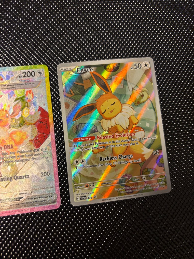 Pokémon - 2 Card - Eevee Svp173/svp174 促销卡, 压膜 - Scarlet & Violet #2.1