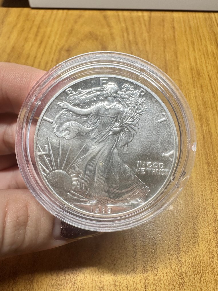 Verenigde Staten. 1 Dollar 1989 "Liberty" (Zonder Minimumprijs) #1.0