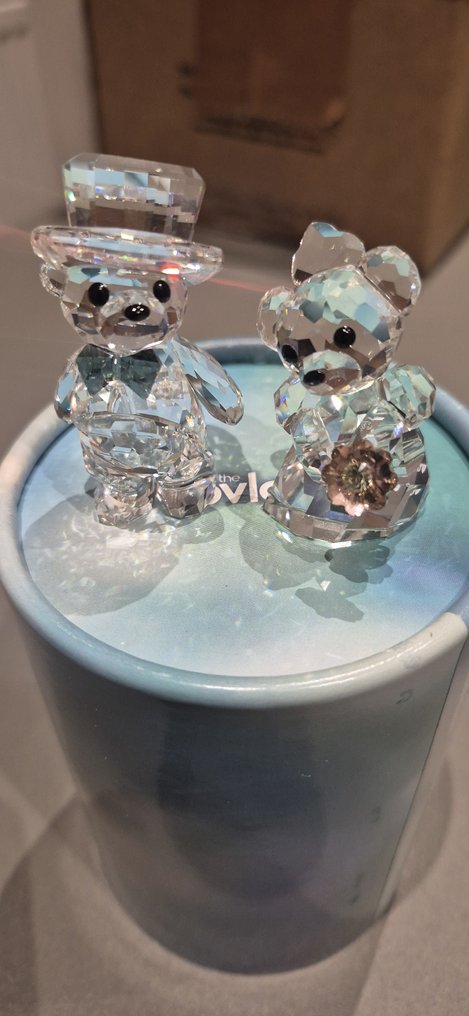 Swarovski - Figurine - Kris Bears - You & I - 1096736 - Box + Certificate - Crystal #1.0