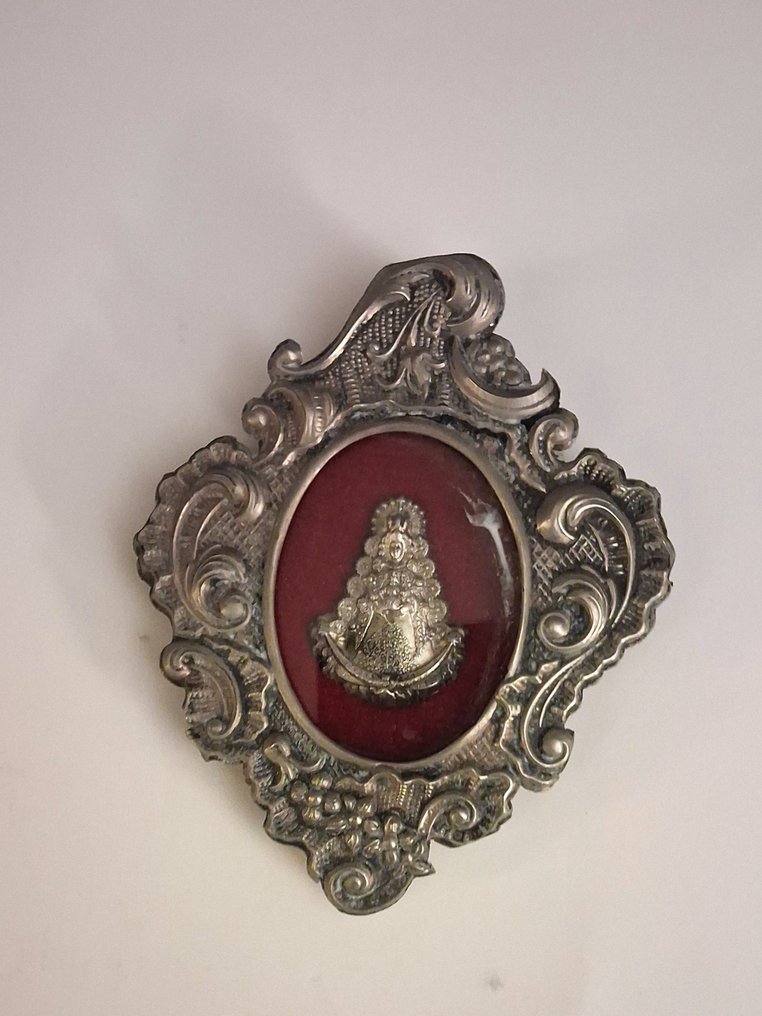 Σετ 5 θρησκευτικά λευκώματα με λείψανα (5) - Ορείχαλκος, Επάργυρο, Γυαλί - 1940-1950 #1.0